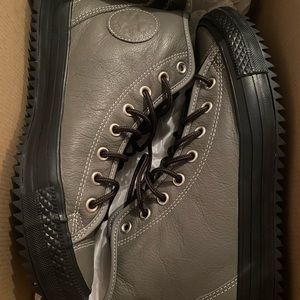 High top leather Converse